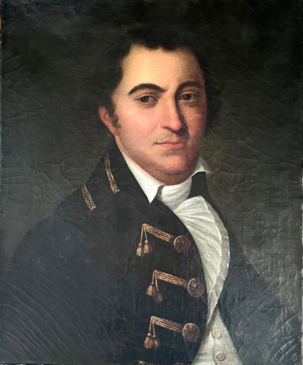 Portrait Of A Soldier From The Early 19th Century-photo-2
