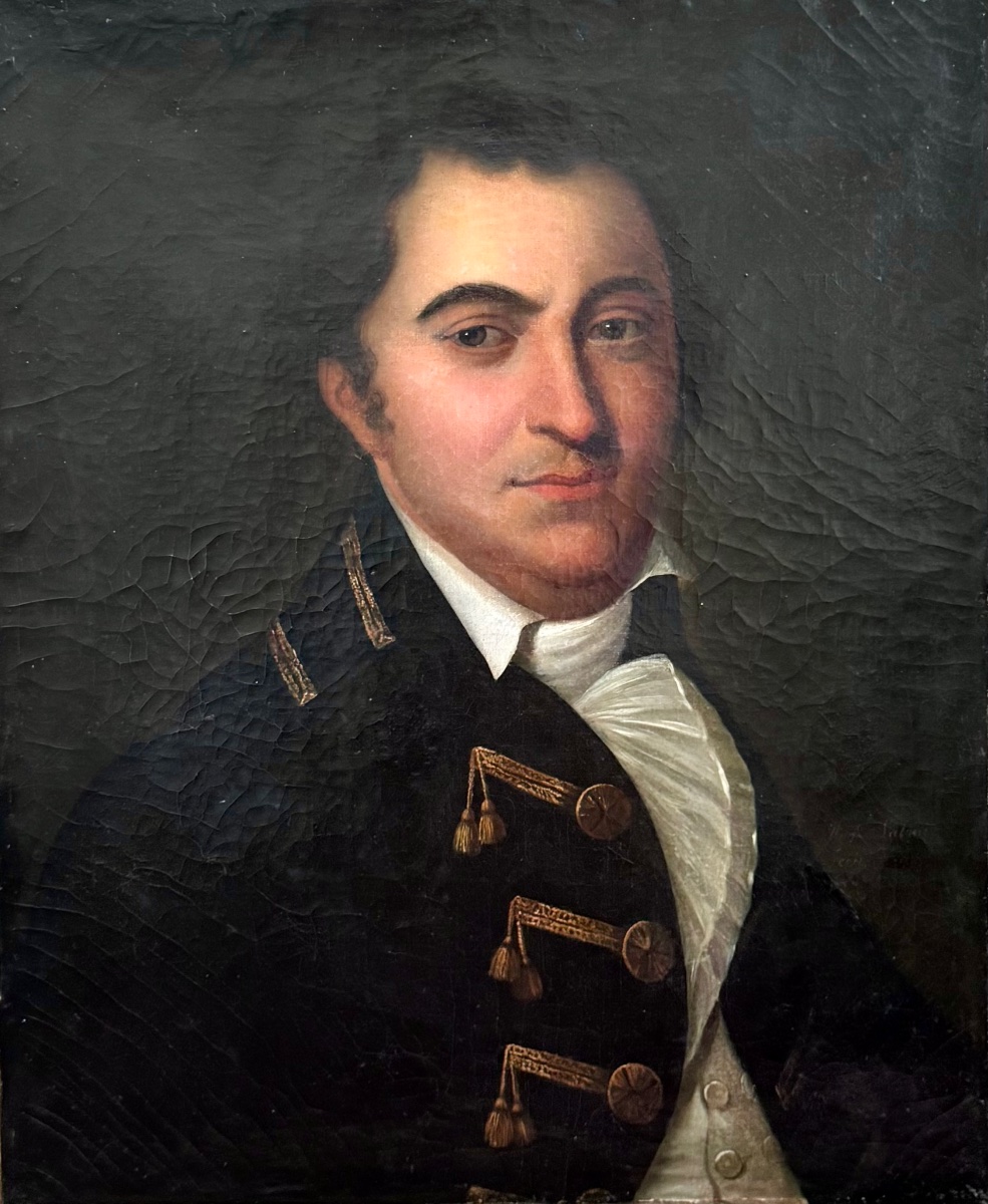 Portrait Of A Soldier From The Early 19th Century