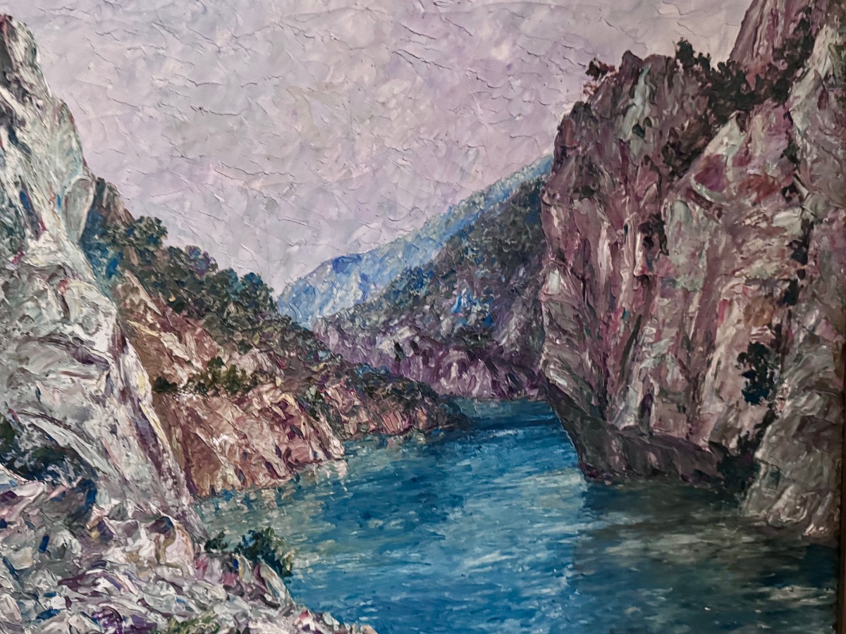 The Verdon Gorge By François Marius Baron, Circa 1930-photo-3