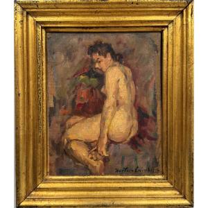 Seated Nude Woman, 1950s