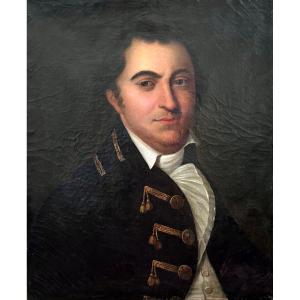 Portrait Of A Soldier From The Early 19th Century
