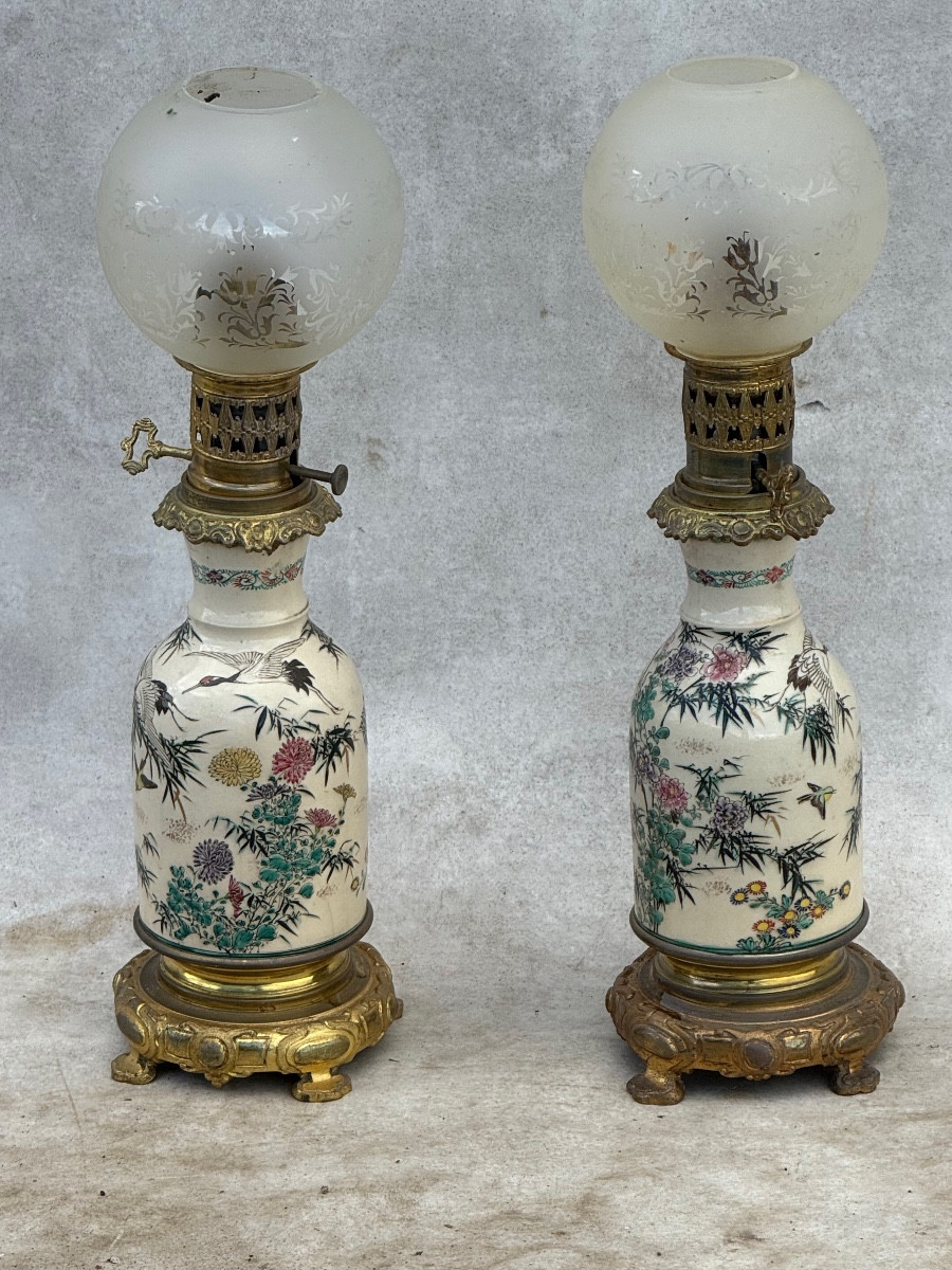 Paire de lampes