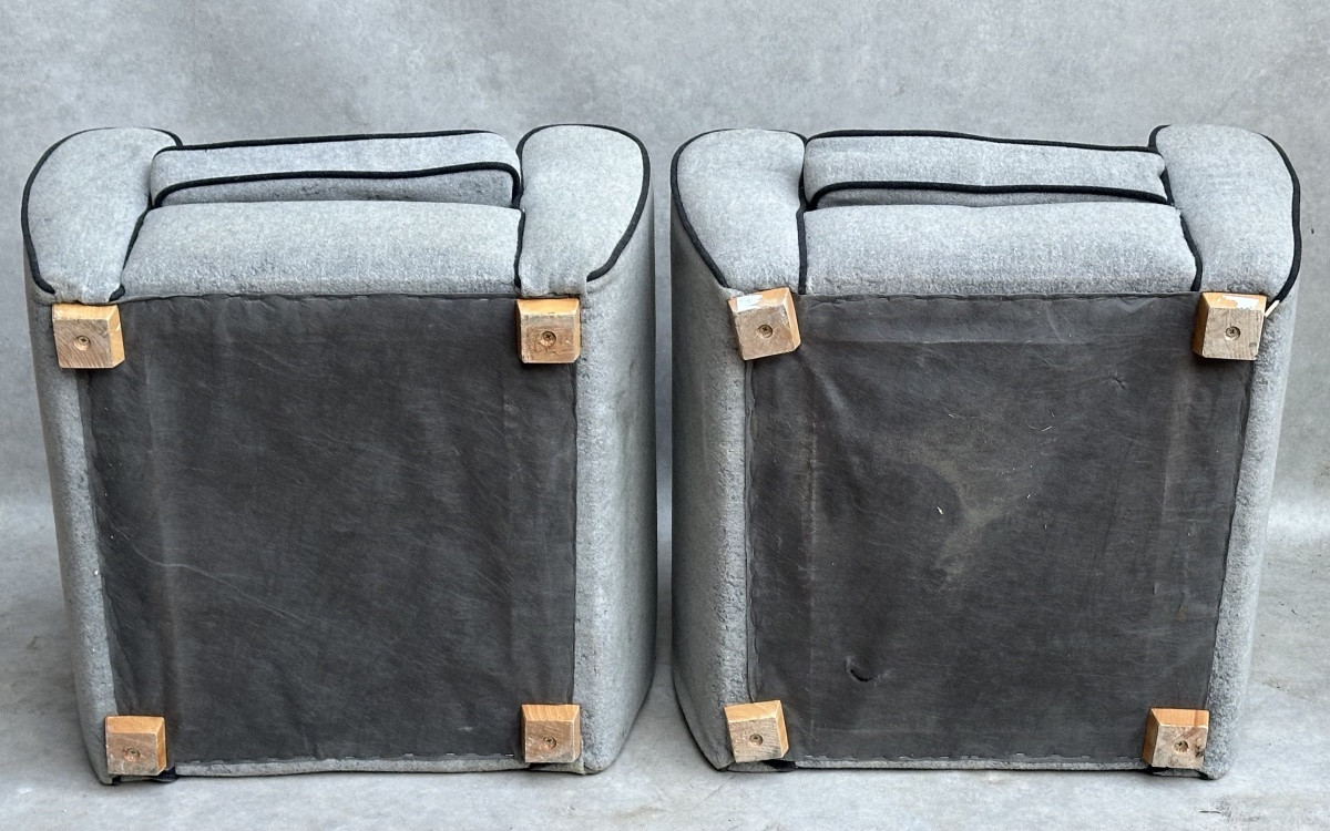 Pair Of Children's Club Armchairs-photo-4