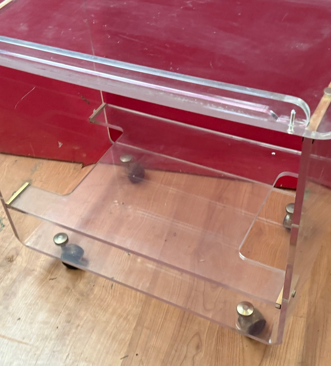 Plexi Serving Trolley-photo-3