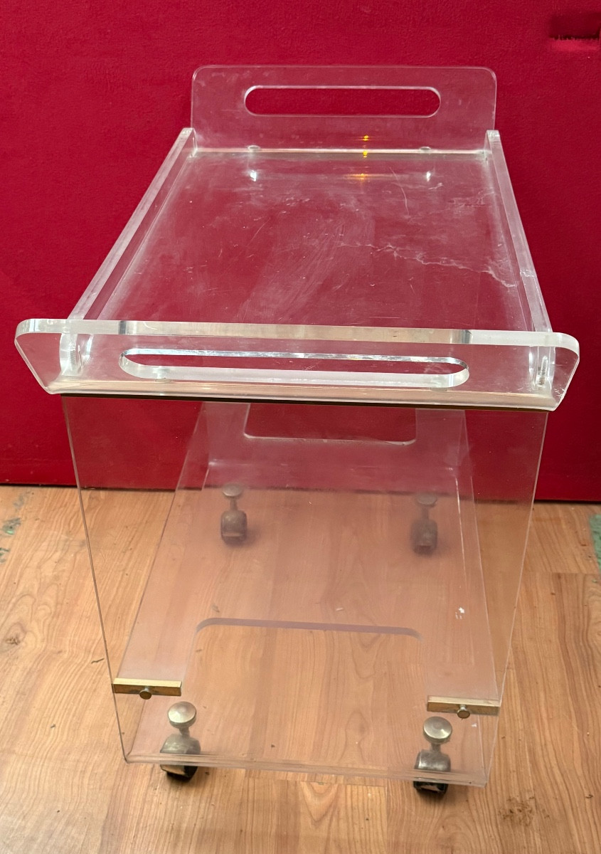 Plexi Serving Trolley