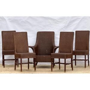 4 Chairs And An Armchair