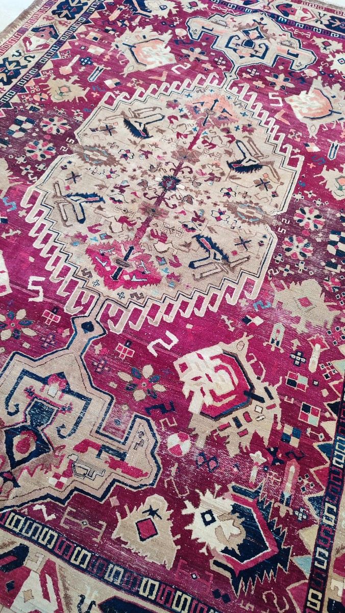 Tapis indien du 19eme siècle -photo-4