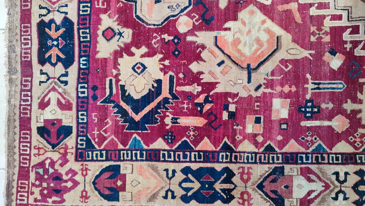 Tapis indien du 19eme siècle -photo-3