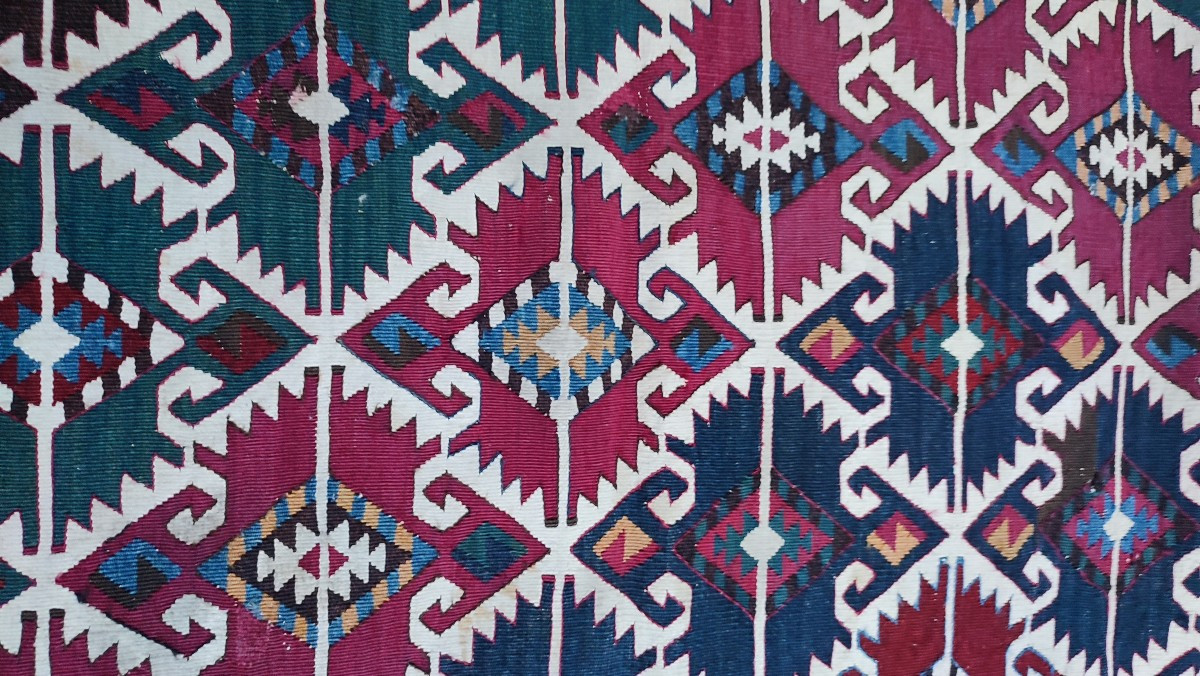 Fragment Of A Turkish Kilim-photo-4