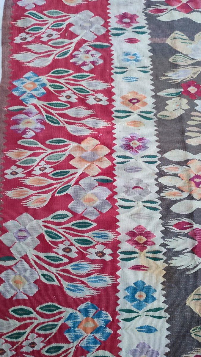 Old Kilim From Romania Oltenie -photo-4