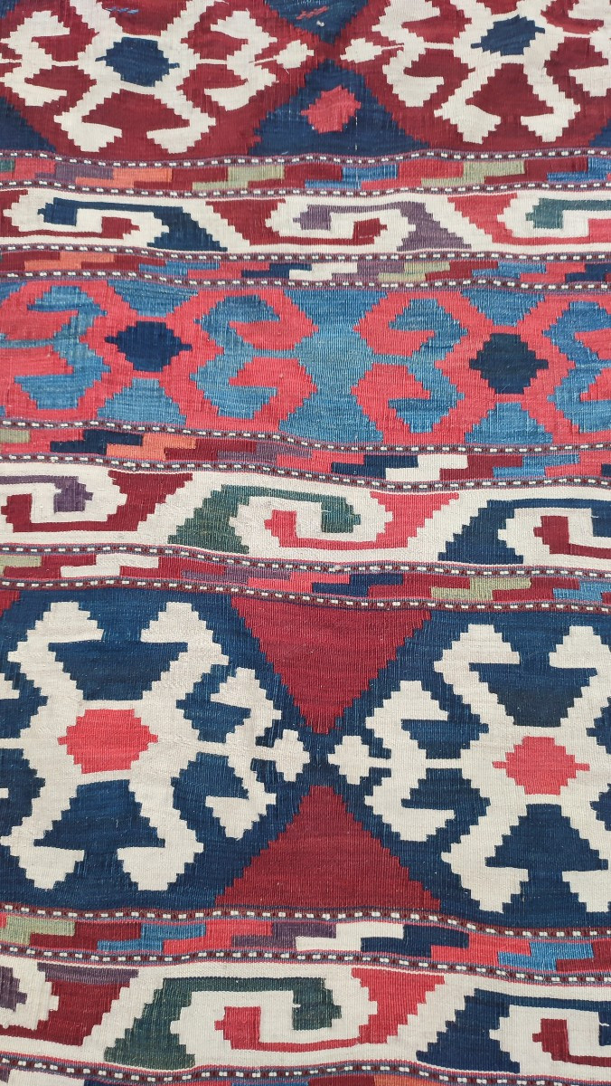 Kilim Caucasien Kazak -photo-3