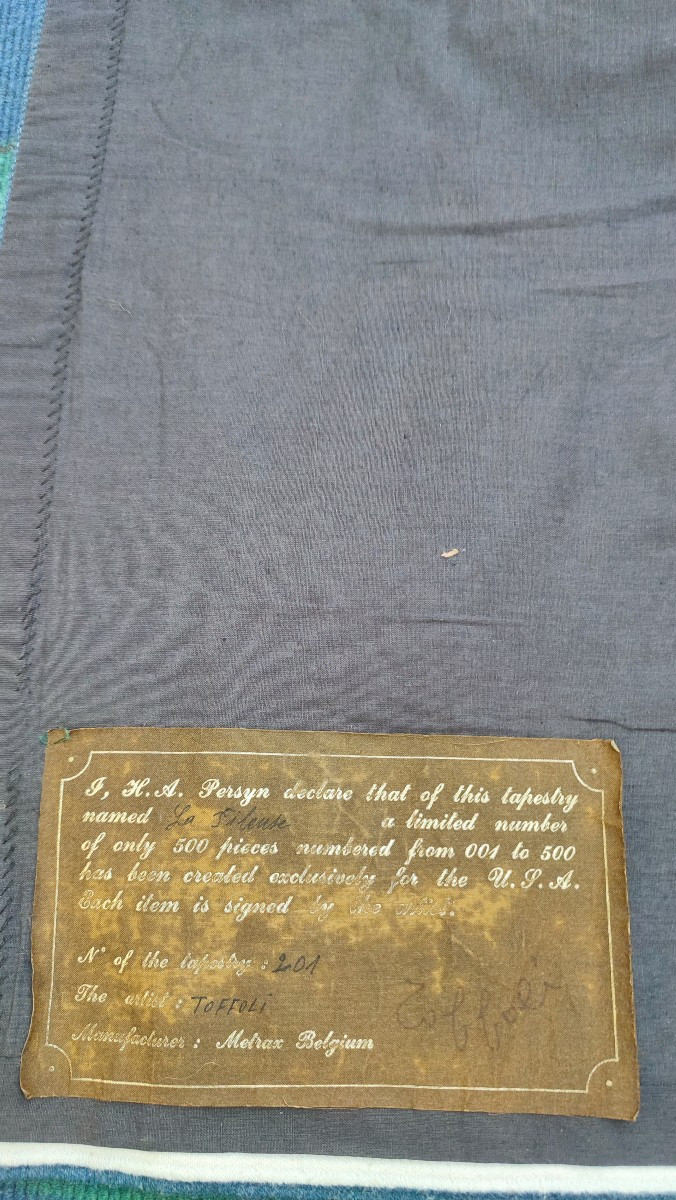 Printed Louis Toffoli Tapestry -photo-2