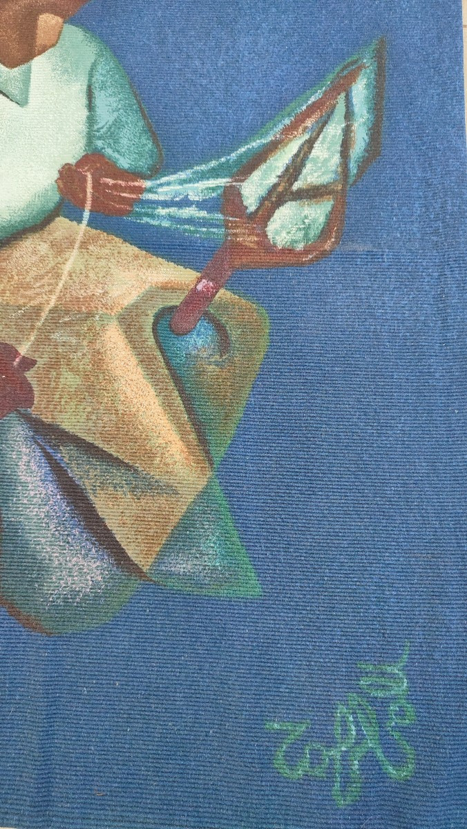 Printed Louis Toffoli Tapestry -photo-4