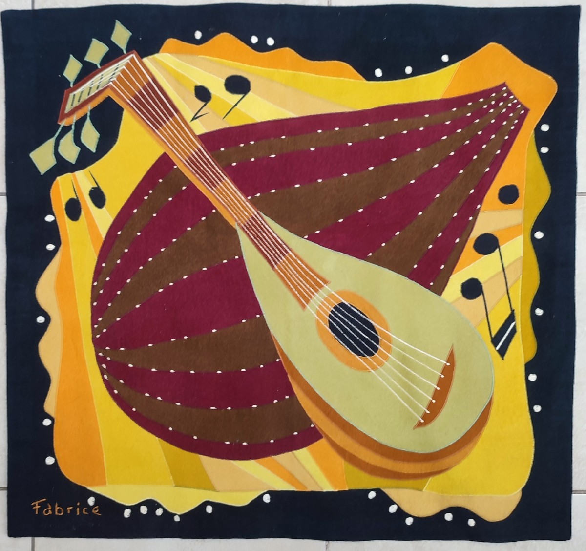 Fabrice Felt Tapestry