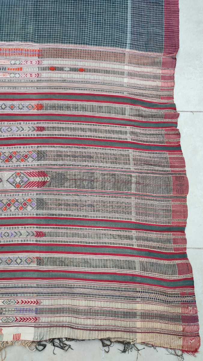 Ancien voile de mariée Djerba Tunisie -photo-3