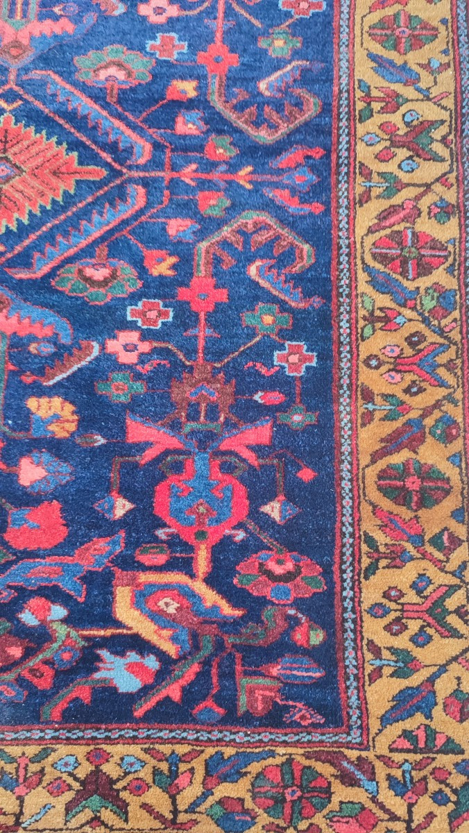 Ancien tapis Persan Hamadan-photo-2