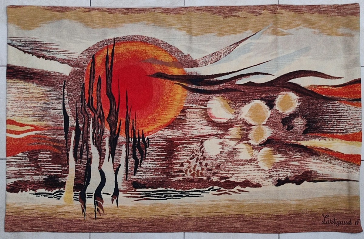 Lartigaud Screen-printed Tapestry 