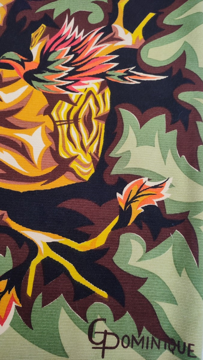 Screen-printed Tapestry By Dominique -photo-2