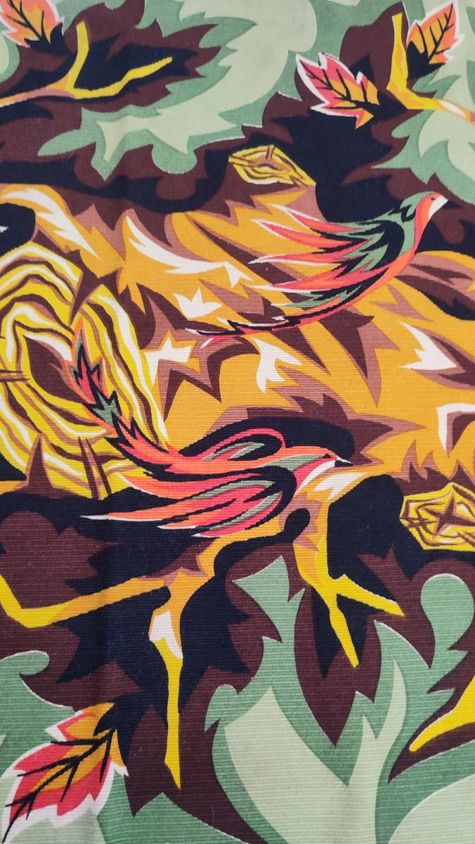 Screen-printed Tapestry By Dominique -photo-1