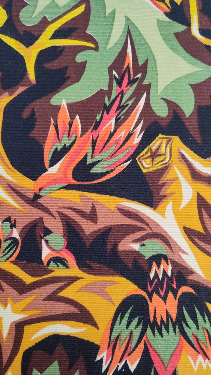 Screen-printed Tapestry By Dominique -photo-2