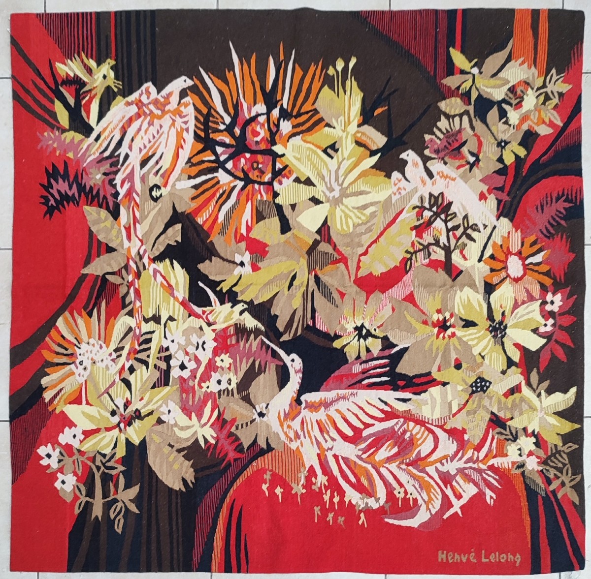 Tapisserie Hervé Lelong Robert Four Carthage