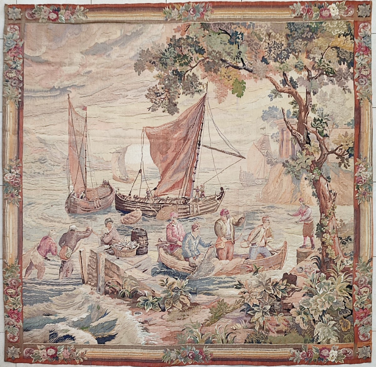 Semi-mechanical Tapestry Circa 1900
