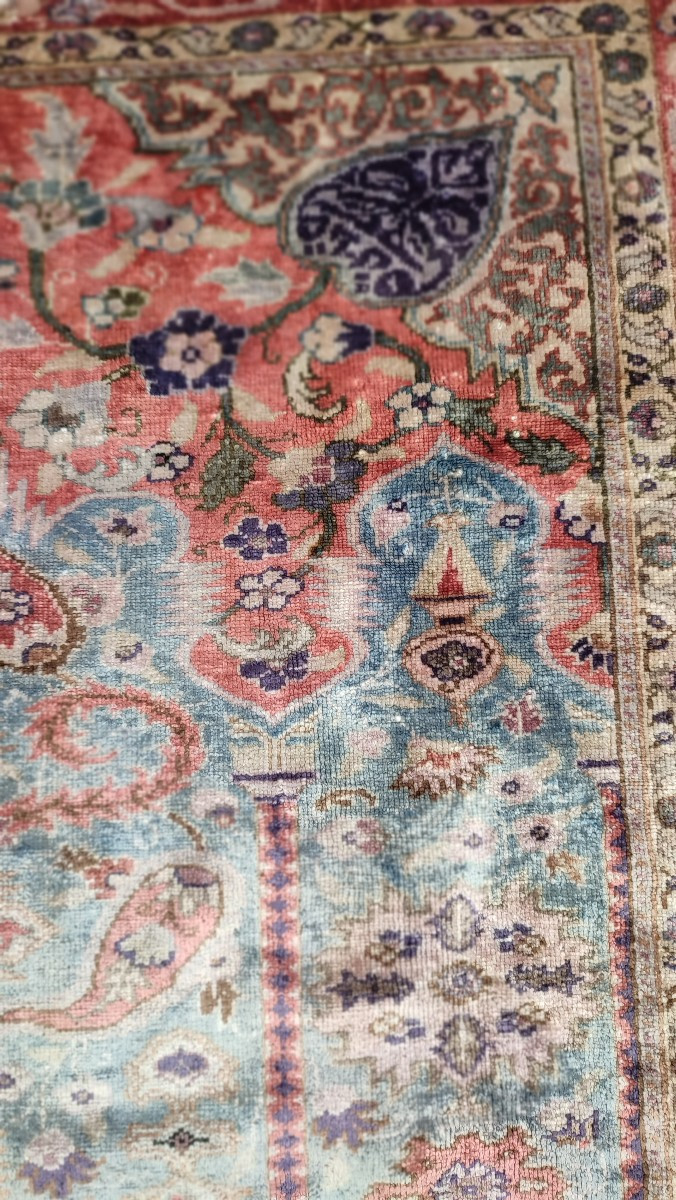 Tapis en soie Turc région de kayseri-photo-3