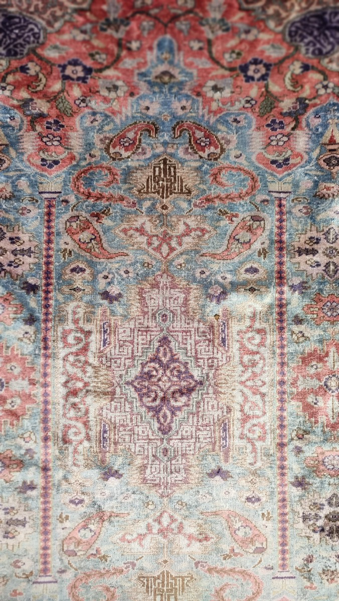 Tapis en soie Turc région de kayseri-photo-1