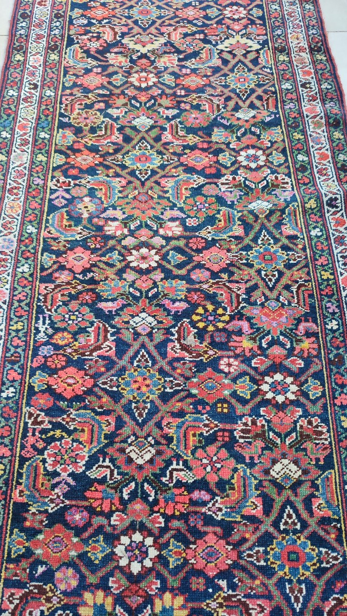 Tapis de couloir, galerie Perse Hamadan-photo-3