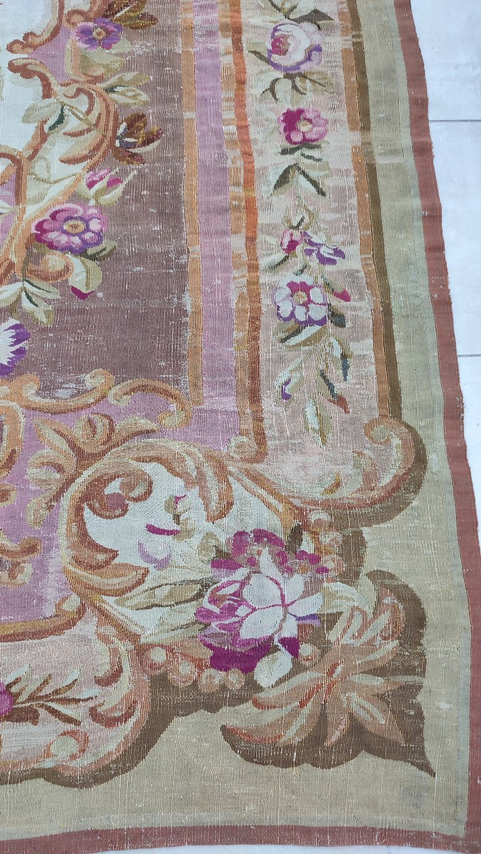 19th Century Aubusson Carpet -photo-2