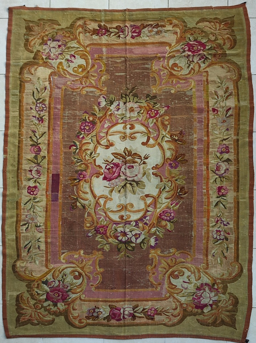 19th Century Aubusson Carpet 