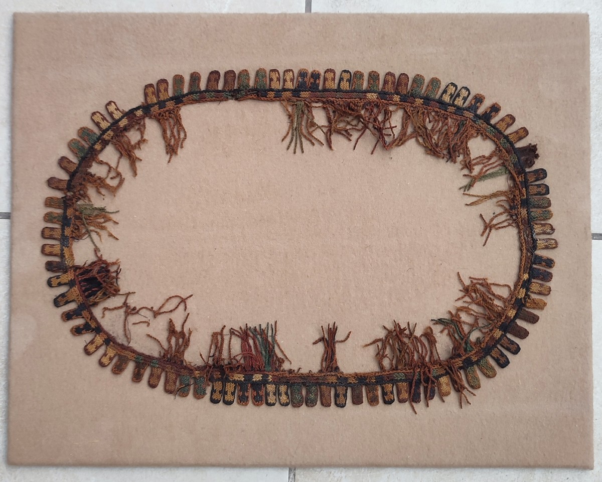 Bordure de poncho proto nazca