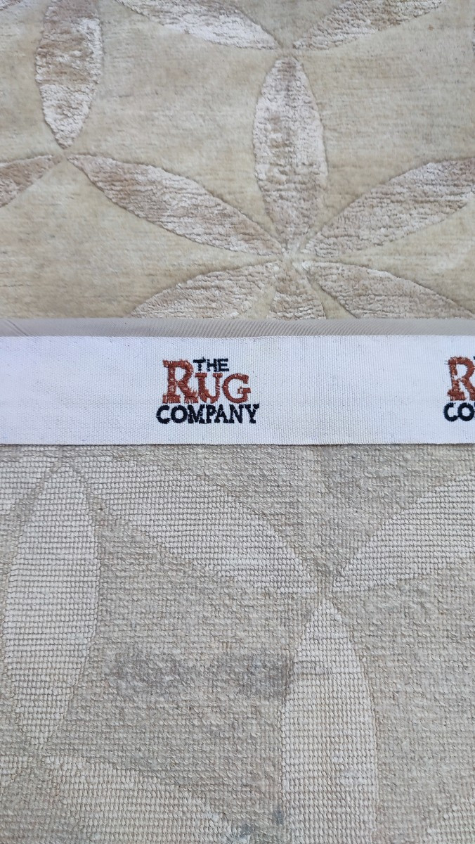 Tapis Népalais en laine et soie-photo-3