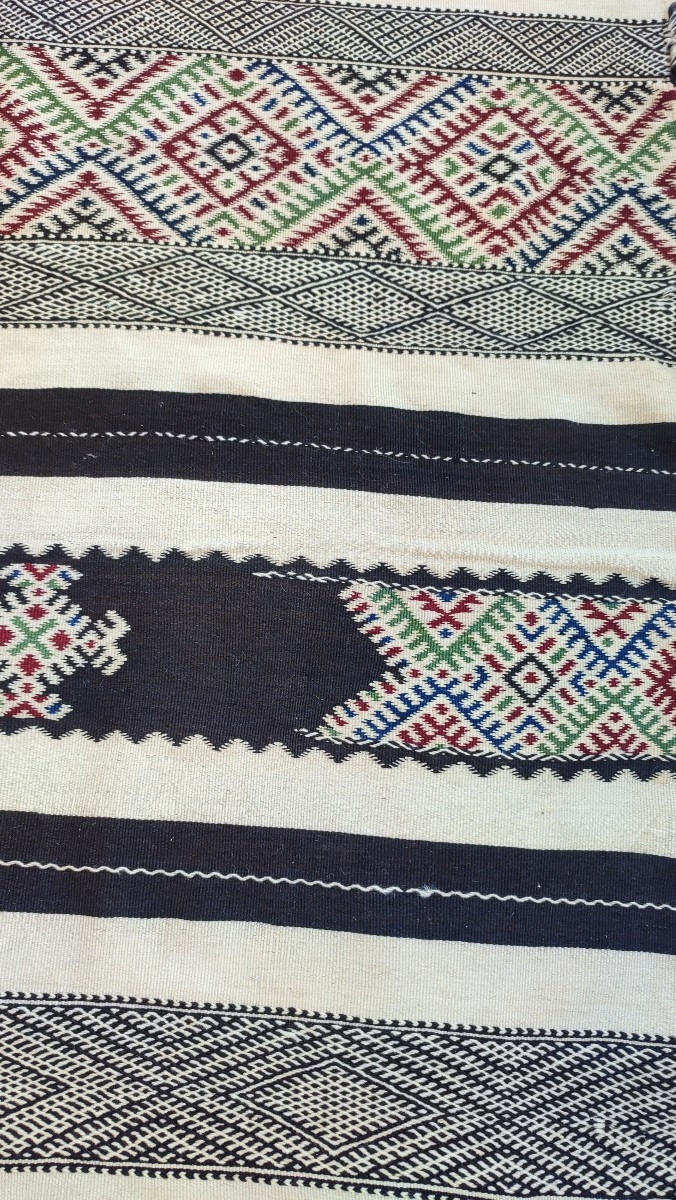 Kilim Zanafi du haut atlas au Maroc -photo-2
