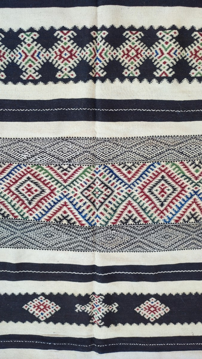 Kilim Zanafi du haut atlas au Maroc -photo-1