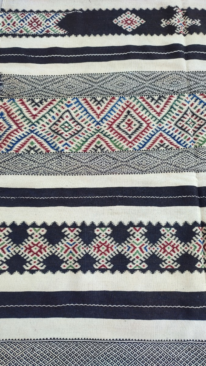 Kilim Zanafi du haut atlas au Maroc -photo-3