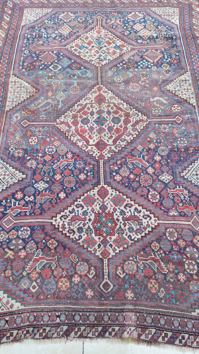 Tapis Persan Chiraz-photo-2