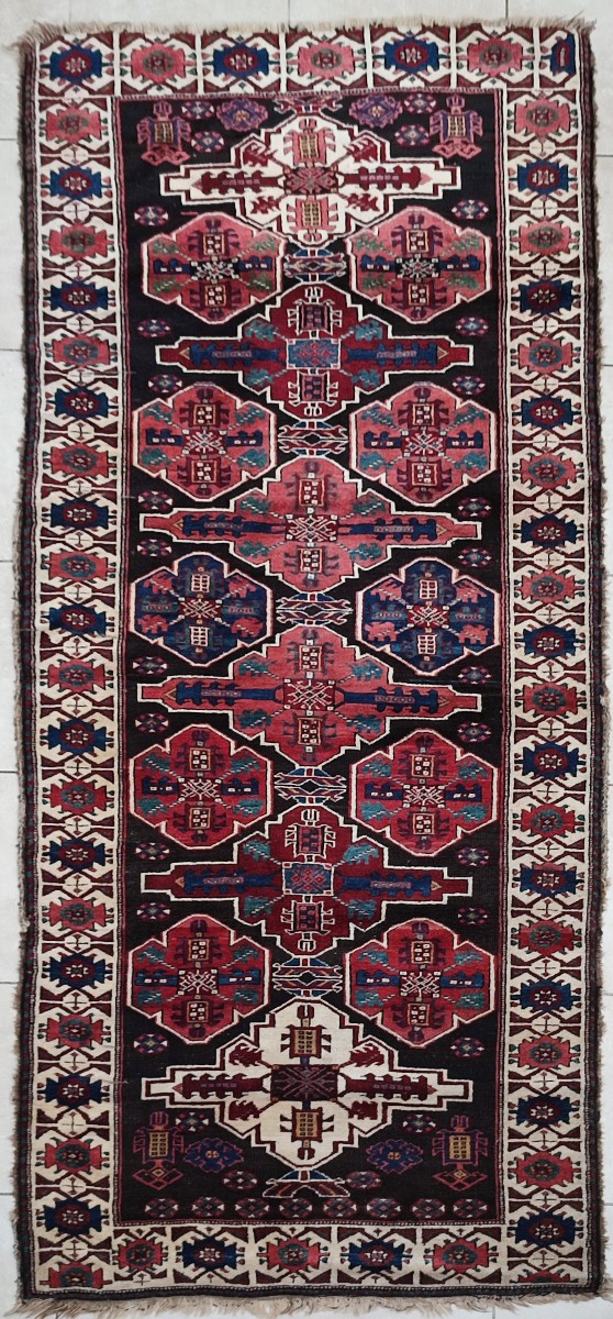 Kurdish Carpet From Northwest Iran
