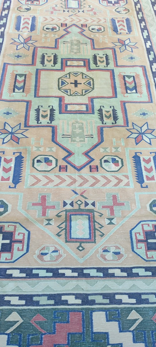 Tapis kilim indien Dhurrie -photo-2