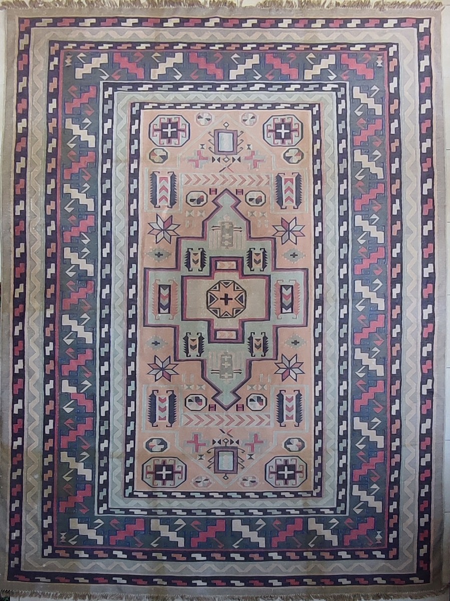 Tapis kilim indien Dhurrie 