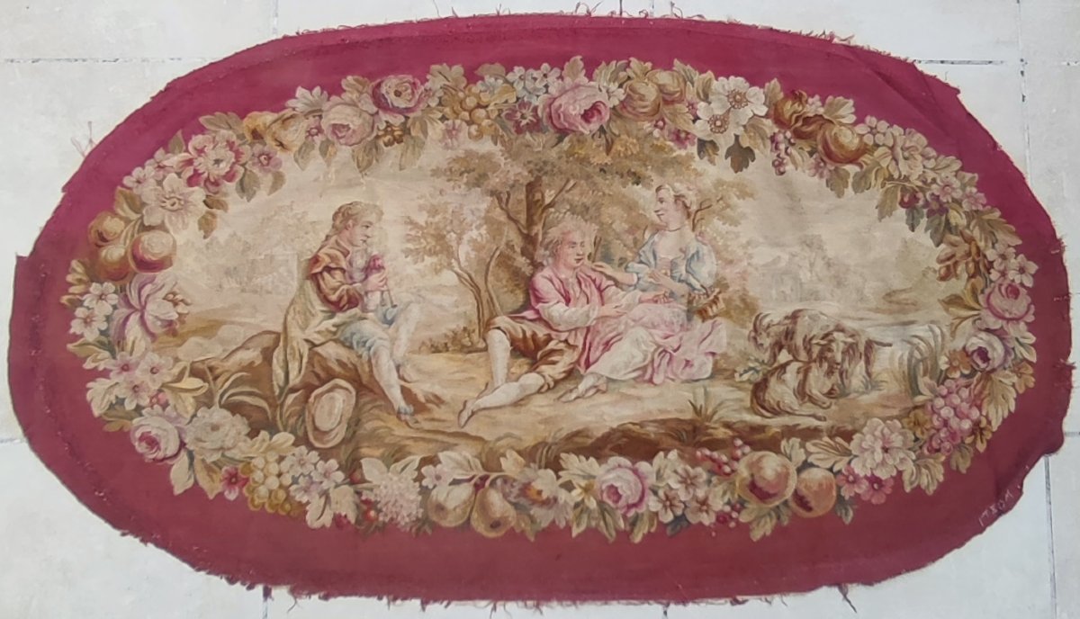 Garniture de siège en tapisserie 