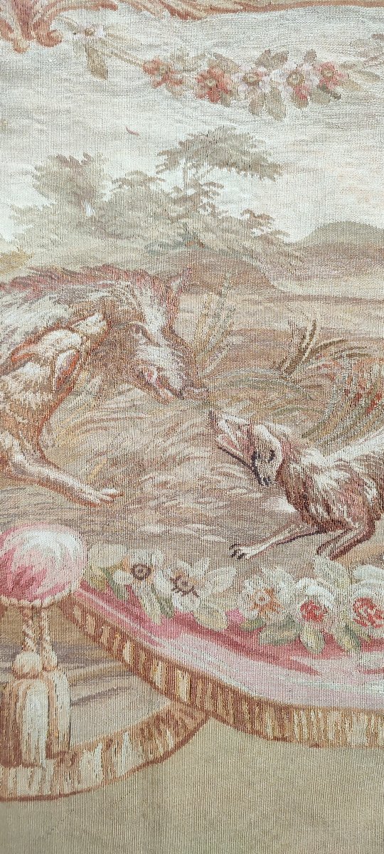 Seat Upholstery In Aubusson Tapestry -photo-3