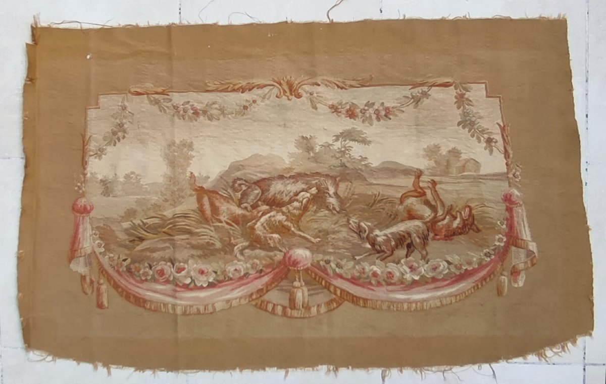 Seat Upholstery In Aubusson Tapestry 