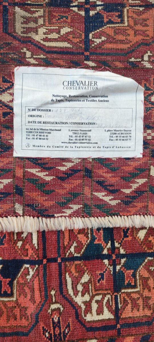 Tekke Rug From Central Asia -photo-2