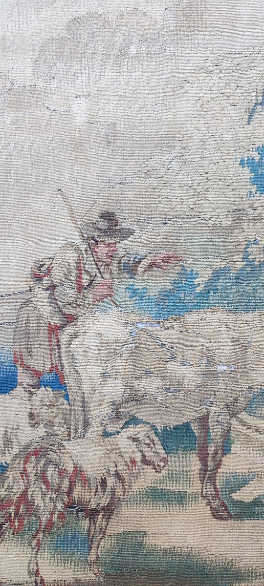 Pair Of Tapestry Fragments -photo-3