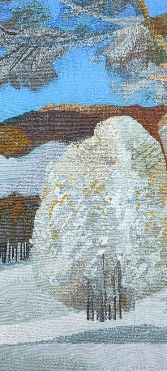 Tapisserie d'après un carton de Guy Bardone ( 1927-2015)-photo-4