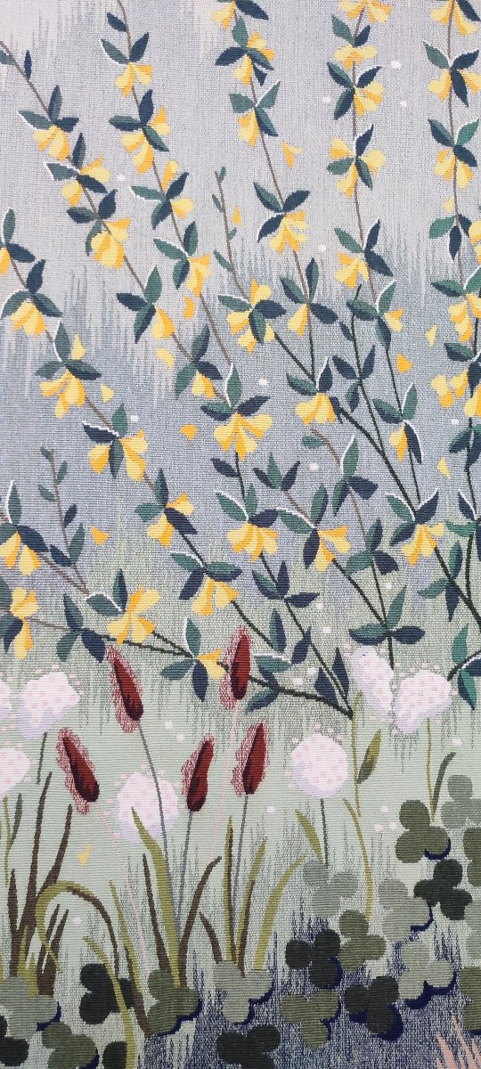 Tapisserie d'Aubusson d'après un carton de Gaston Thierry -photo-4