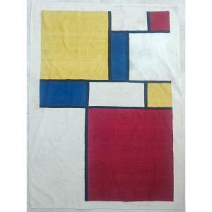Tapis tissé dans le goût de Mandrian