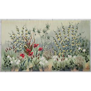 Tapisserie d'Aubusson d'après un carton de Gaston Thierry