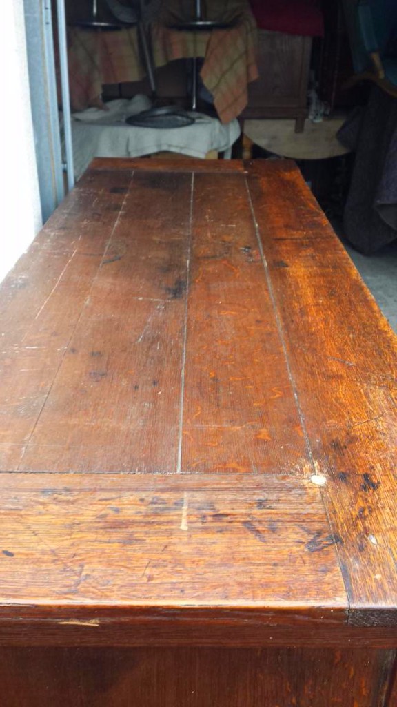 In Oak Buffet Normand Sculpte Epoque 18 Eme-photo-4